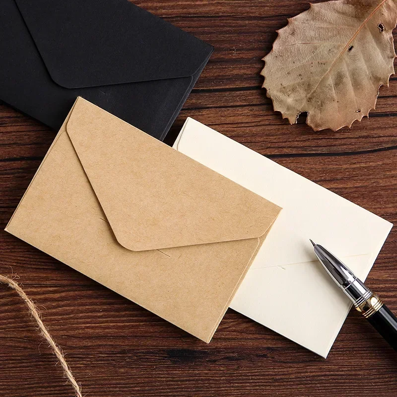 20/40/80PCS Classical White Bl – Letter Envelope Kraft Bewertung und Preis