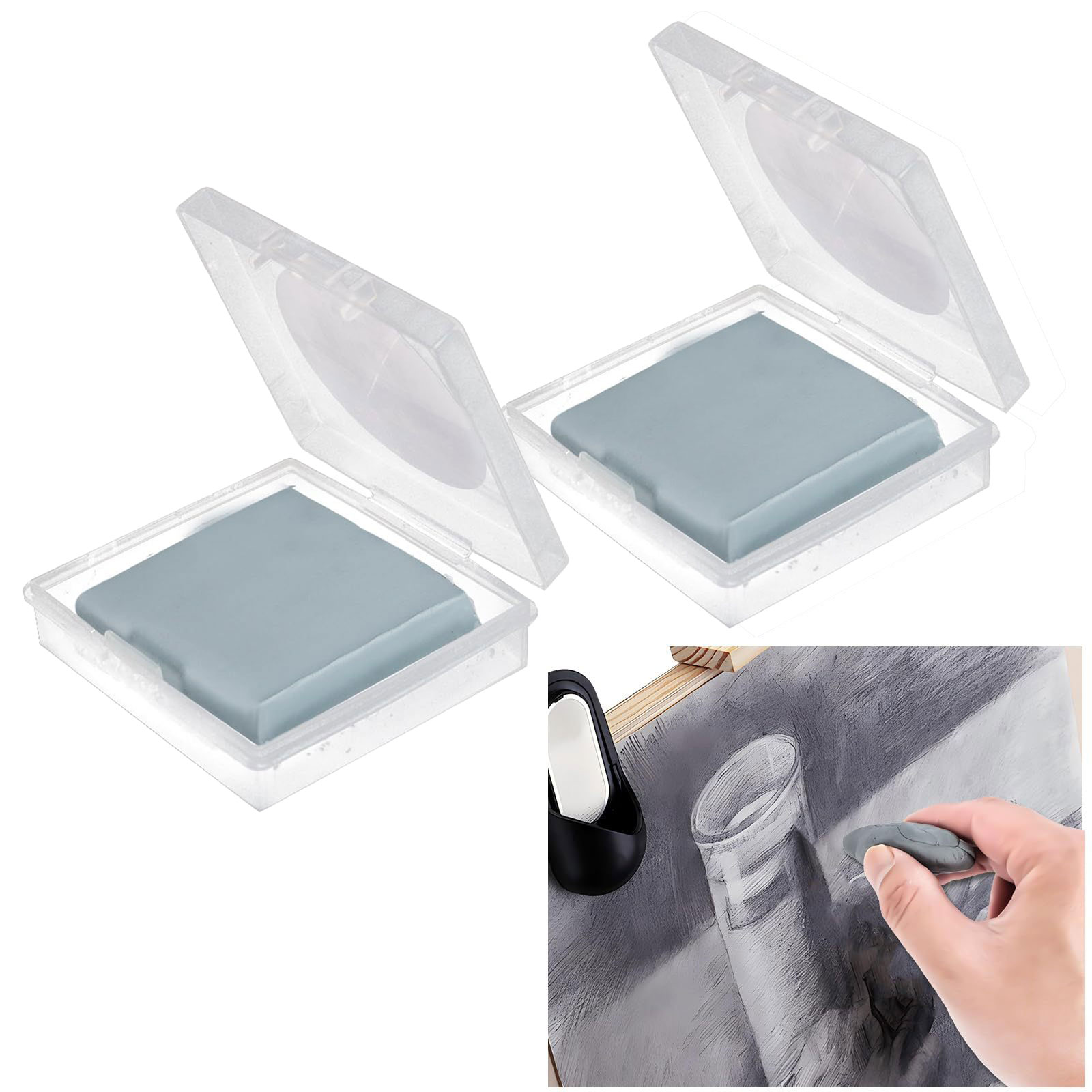 2pcs Kneaded Eraser for Artist – Rubber Eraser Kneaded Bewertung und Preis