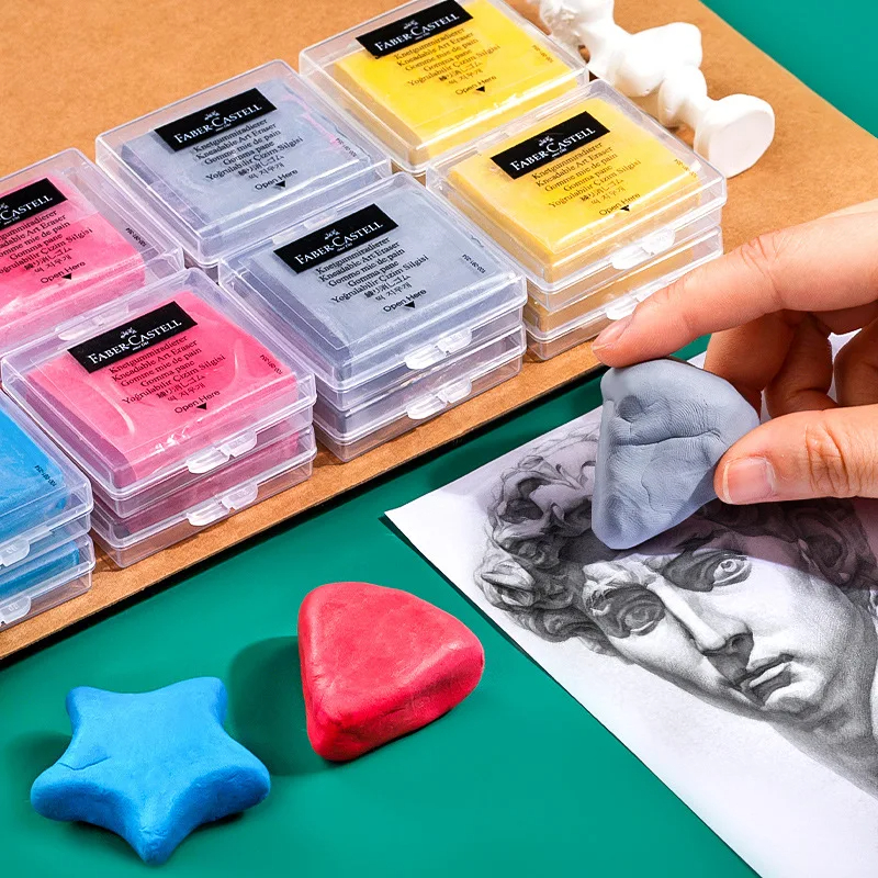 Faber-Castell 2pcs Drawing Art – Rubber Eraser Kneaded Bewertung und Preis