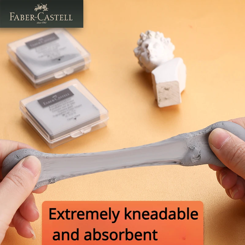 Faber-Castell 2pcs Drawing Art – Rubber Eraser Kneaded Bewertung und Preis