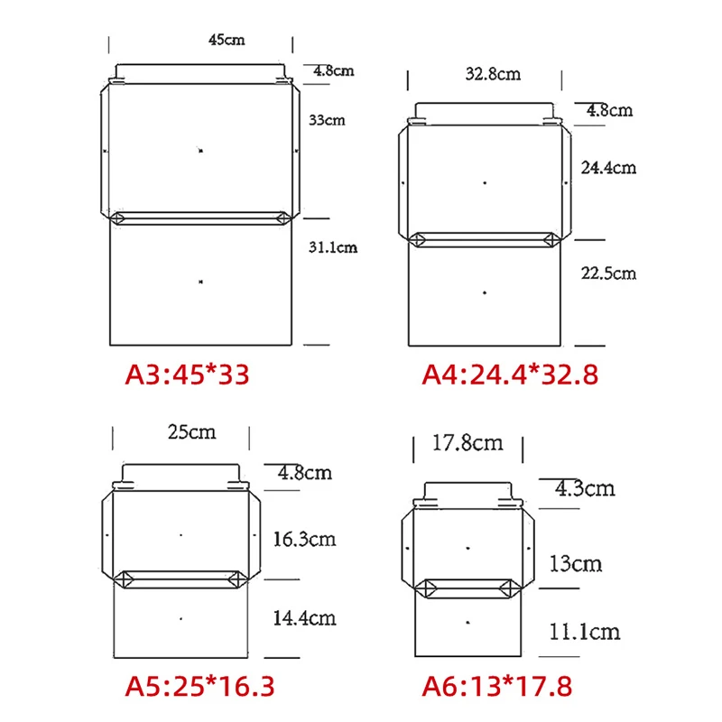 30pcs Envelope A3 A4 A5 A6 Pos – Letter Envelope Kraft Bewertung und Preis