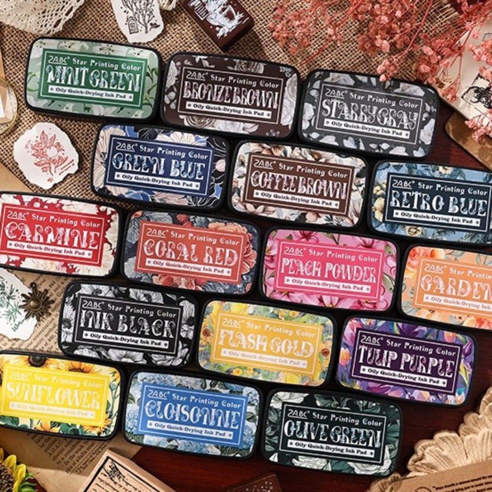 New Colorful Ink Pad Rectangul – Self Inking Stamp Bewertung und Preis
