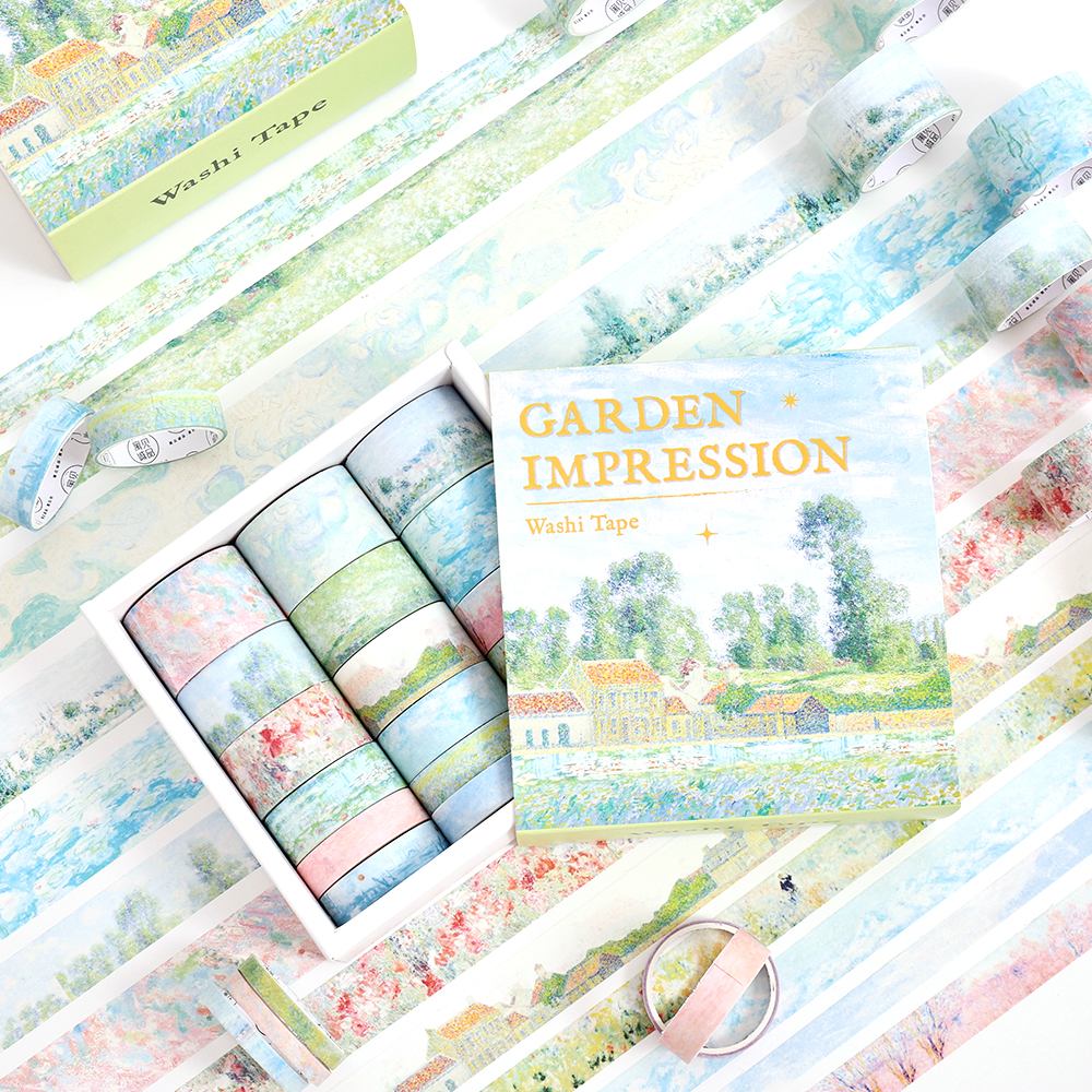 20 Rolls Vintage Garden Washi  – Stationery Supply Bewertung und Preis