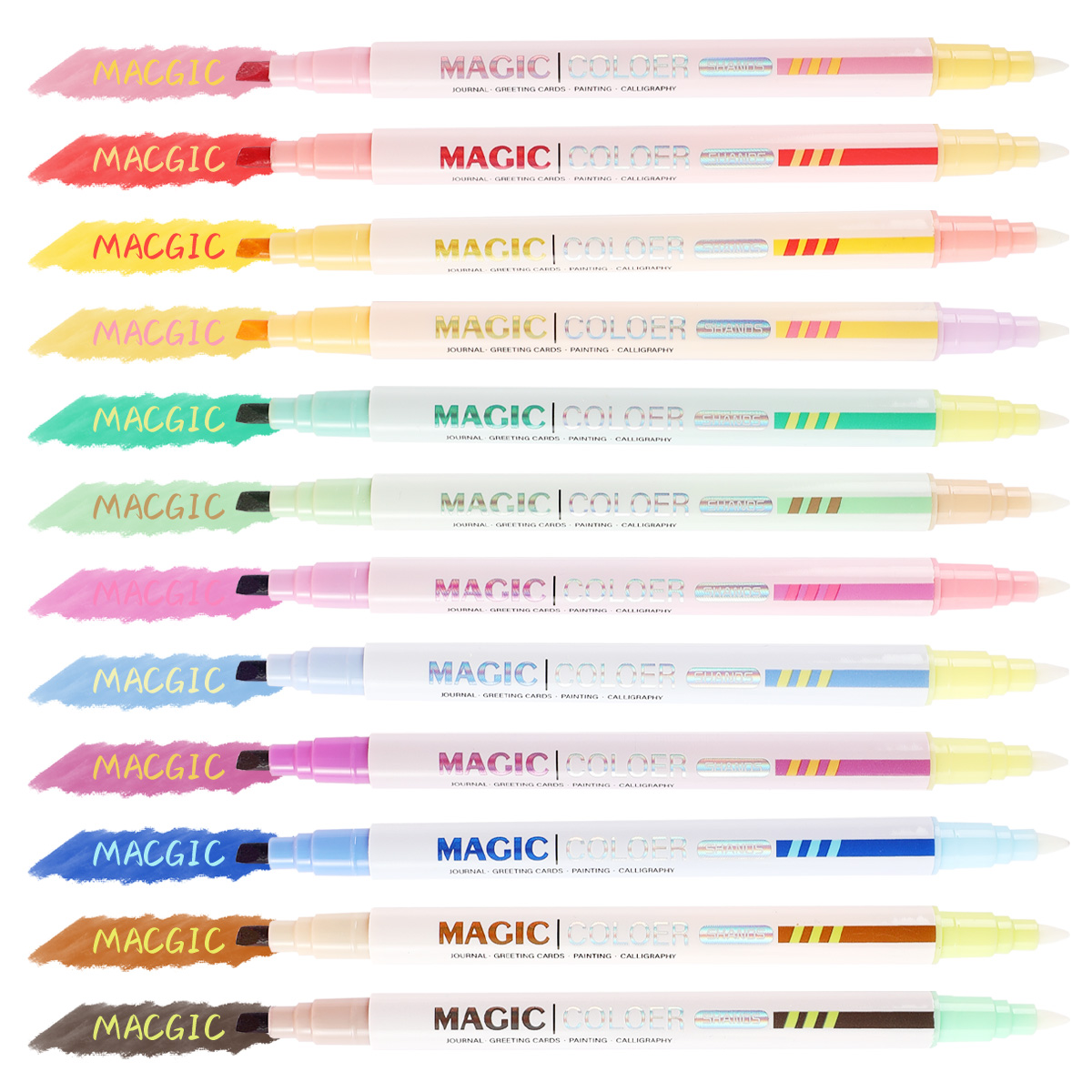 12pcs Magic Color Changing Hig – Highlighter Set Pastel Bewertung und Preis